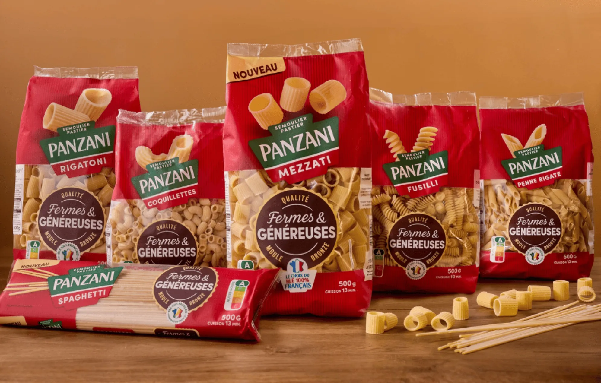 Gamme complètes de Fermes & Généreuses Panzani datant de 2026